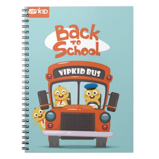 VIPKID de nouveau au carnet 2 d'école (Devant)