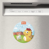 VIPKID Retour à l'école Magnet 4 (In Situ (Lave-vaisselle))