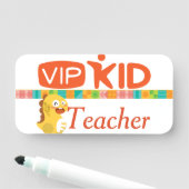 VIPKid Teacher Pin Naamplaatje (In situ)