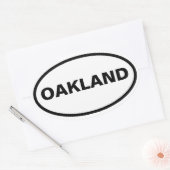 VIR Oakland Ovale Sticker (Envelop)