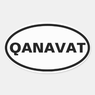 VIR Qanavat Ovale Sticker