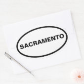 VIR Sacramento Ovale Sticker (Envelop)