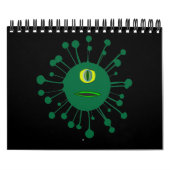 Viral One Eyed Monster Bug Kalender (Hoes)
