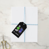 Virale microben cadeaulabel (Met Touw)