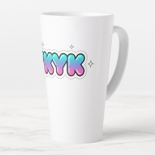 ViralVibes Collection Latte Mok (Rechterhoek)