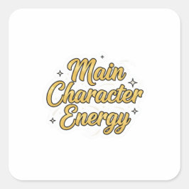 ViralVibes Collection Vierkante Sticker