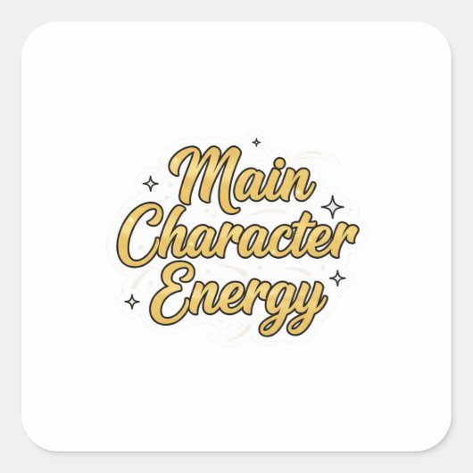 ViralVibes Collection Vierkante Sticker (Voorkant)