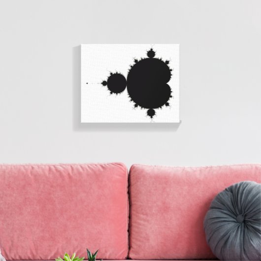 Viratarupa - Fractal Art Canvas Afdruk (Insitu (Woonkamer))