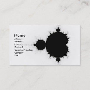 Viratarupa - Fractal Art Visitekaartje