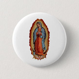 VIRGEN DE GUADALUPE COLECTION RONDE BUTTON 5,7 CM