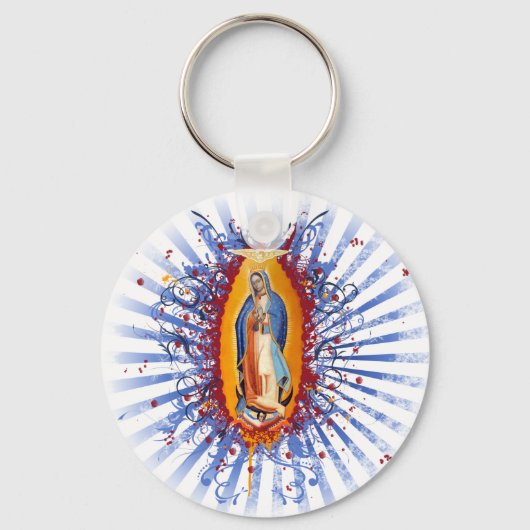 Virgen de Guadalupe Sleutelhanger (Voorkant)