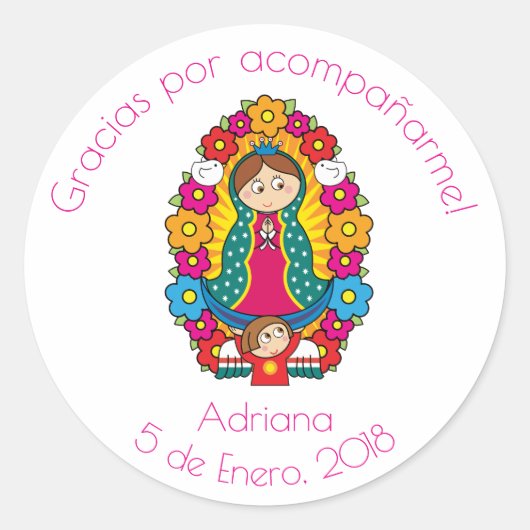 Virgencita Sticker (Voorkant)