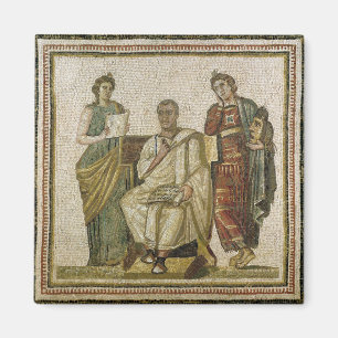 Virgil en de Muses uit Sousse Magneet