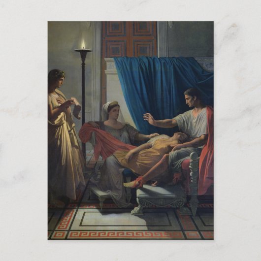 Virgil Reading the Aeneid Briefkaart (Voorkant)