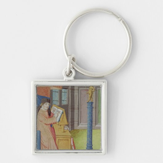 Virgil schrijft voor Artemis Sleutelhanger (Voorkant)