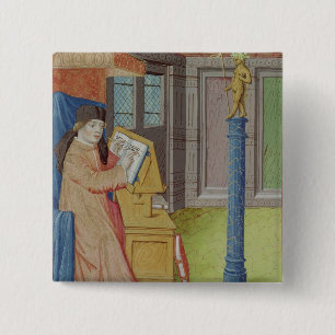 Virgil schrijft voor Artemis Vierkante Button 5,1 Cm