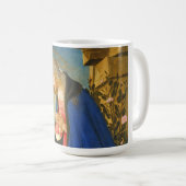VIRGIN ADORER DORMIR CHRIST ENFANT CAFÉ MUG (Devant droit)