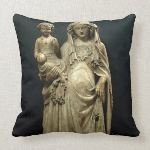 Virgin and Child, c.1375 (albast) Kussen