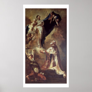 Virgin and Child schijnvertoning naar St. Philip N Poster