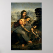 Virgin and Child with St. Anne, c.1510 Poster (Voorkant)
