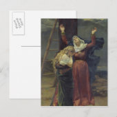 Virgin bij de Voet van het Kruis Briefkaart (Voorkant / Achterkant)