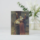 Virgin bij de Voet van het Kruis Briefkaart (Staand voorkant)