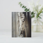 Virgin en Child, bekend als Notre-Dame de Paris Briefkaart (Staand voorkant)