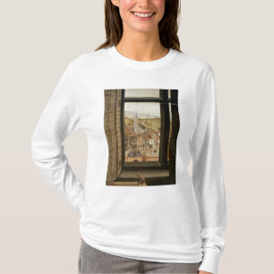 Virgin en kind voor een Firescreen, c.1440 2 T-shirt