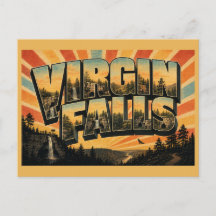 Virgin Falls TN Grotwaterval Bos Kunst