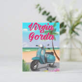 Virgin Gorda Britse maagdeneilanden Briefkaart (Staand voorkant)