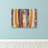 Virgin Guadalupe Canvas Afdruk (Insitu (Houten vloer))