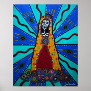 VIRGIN GUADALUPE DAG VAN HET DODE POSTER