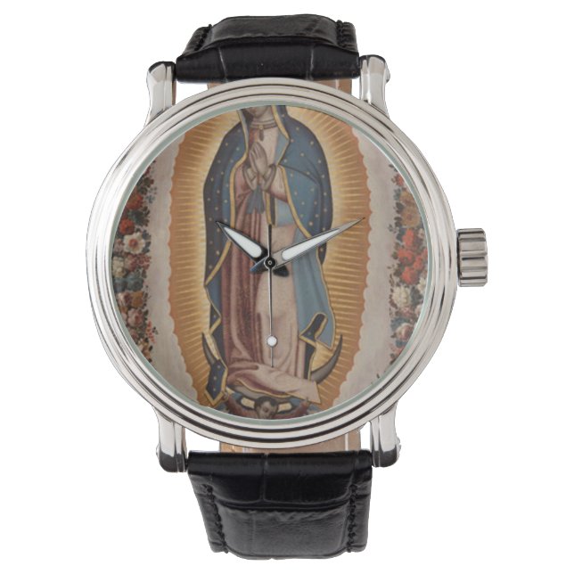 Virgin Guadalupe Horloge (Voorkant)