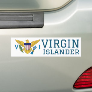 Virgin Islander Bumpersticker