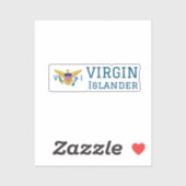 Virgin Islander Sticker (Vel)