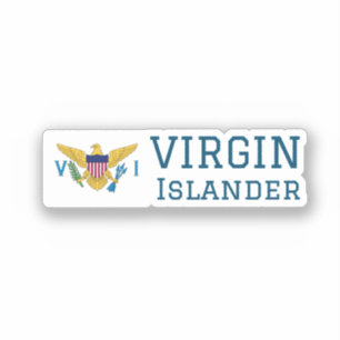 Virgin Islander Sticker