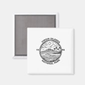 Virgin Islands National Park  Magneet (Voorkant / Achterkant)