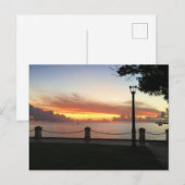 Virgin Islands Sunset St. Croix USVI Briefkaart (Voorkant / Achterkant)