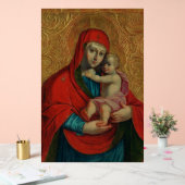 Virgin Mary and Jesus Child by Jan Rombauer Acryl Bord (Huwelijk)