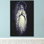 Virgin Mary Canvas Afdruk (Insitu (Houten vloer))