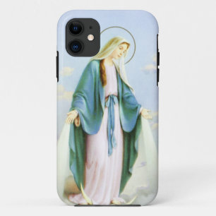 Virgin Mary Crescent Moon iPhone 11 Hoesje