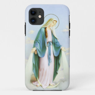 Virgin Mary Crescent Moon iPhone 11 Hoesje