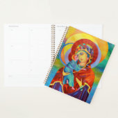 Virgin Mary en Child Our Lady Planner (Display)