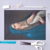 Virgin Mary huilend, E. Steinmann Tissuepapier (Craft)
