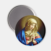 Virgin Mary in Prayer Magneet (Voorkant / Achterkant)