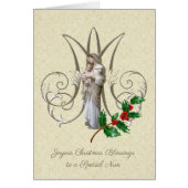 Virgin Mary Jésus Lamb Religious Catholic (Devant)