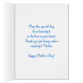 VIRGIN MARY | JOUR DES MÈRES | BLUE DAHLIAS (Intérieur (Droit))