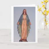 Virgin Mary Kaart (Gele Bloem)