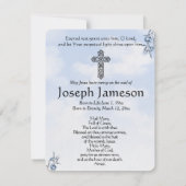 Virgin Mary katholieke begrafenis Memorial Heilige (Achterkant)