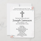 Virgin Mary katholieke begrafenis Memorial Heilige (Achterkant)